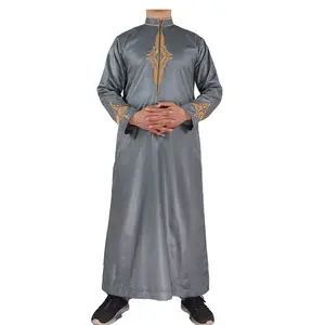 最热门的男式长袍伊斯兰服装生产服装供应商2023年哈米斯穆斯林