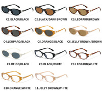 Lunettes de soleil rétro STORY XY2105 effet écaille de tortue pour femmes et hommes, montures classiques petites, verres marron vintage, protection UV400, forme ovale