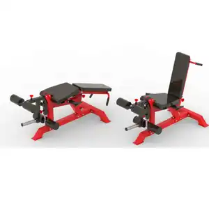 Commercial indoor multi functional bench leg curl and extension