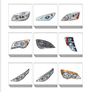Conjunto <span class=keywords><strong>de</strong></span> Faros Delanteros para Autobús, Varios Estilos, Faros Halógenos/LED para Autobuses Yutong/Higer/Kinglong, Repuestos - Product Image 3