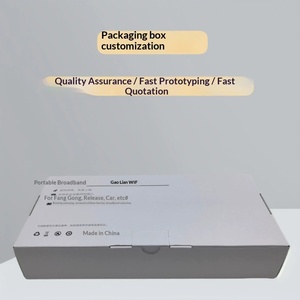 Caja de Cartón con Diseño de Avión Personalizada y Colorida para Routers WiFi Inalámbricos, Fabricante de Impresión de Diseño Corrugado - Product Image 3