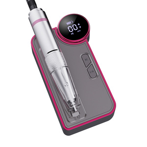Polisseuse à <span class=keywords><strong>ongles</strong></span> portable haute vitesse 35000 tr/min - Machine professionnelle avec fiches USB/US/UK, limes à carbure robustes pour <span class=keywords><strong>manucure</strong></span> - Product Image 5
