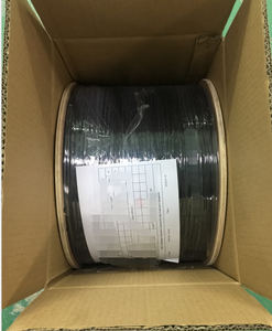 Câble de dérivation plat à fibre optique monomode aérien extérieur Gaine HDPE 1 2 4 noyaux Câble à fibre optique à conduit aérien FRP - Product Image 6