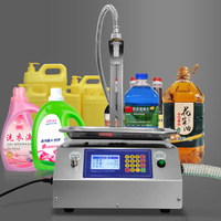 Machine de remplissage liquide CSY-L17 Détergent à lessive Liquide vaisselle Huile de cuisson Pesage Quantitatif Distribution automatique