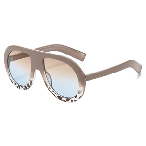 Nuevas Gafas de Sol de Diseñador de Marca de Lujo Extra Grandes para Mujer, Gafas de Sol con Marco Grande y Logotipo Personalizado, Gafas de Sol Modernas al por Mayor - Product Image 4