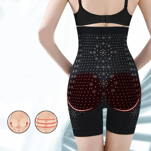 Faja Moldeadora de Cintura Alta para Mujer, Pantalones Cortos Reductores y Alisadores de Espalda, Uso Diario - Product Image 1