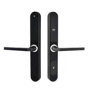 Serrure de porte d'hôtel en aluminium aéronautique Broken Bridge, design à mortaise, durable, <span class=keywords><strong>antivol</strong></span>, polie, de haute qualité, antirouille, serrure à carte - Product Image 4