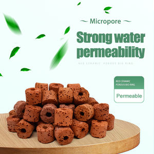 Anneau de bactéries d'aquarium avec filtre en céramique <span class=keywords><strong>rouge</strong></span> avec maison en verre respirant pour aquarium en boîte - Product Image 4