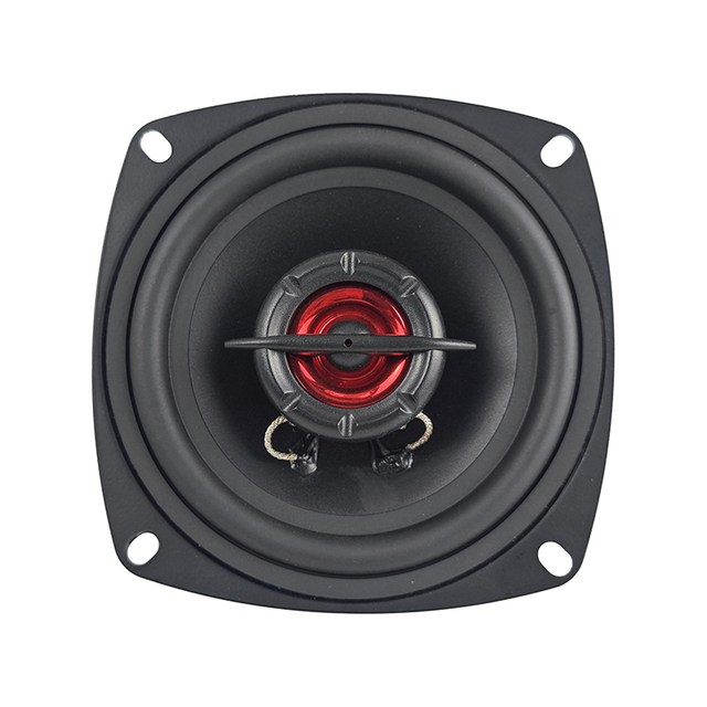 4 Inch Full Range Stereo Door Car Audio System Dual Coil Medium Tweeter Coaxial Speaker with Horn DC 12V