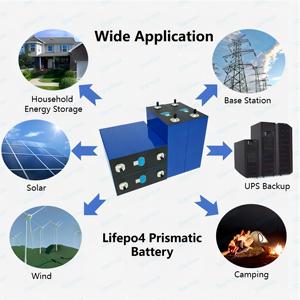 LF280K V3 8000 ciclos Lifepo4 celda 3,2 V 280Ah 304Ah 340Ah batería de iones de litio DIY 12V 24V 48V sistema de almacenamiento de energía <span class=keywords><strong>Solar</strong></span> - Product Image 6
