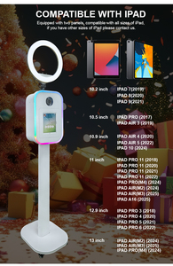 Cabina de Fotos <span class=keywords><strong>Ipad</strong></span> DSLR de Gran Éxito, Fácil Montaje, Personalización de Logo Gratis, Envío Rápido desde Almacén en EE. UU./Canadá, para Fiestas y Selfies - Product Image 4