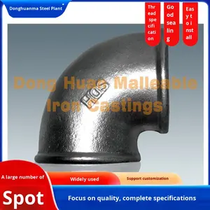 弯头和内螺纹固定可锻管件热浸镀锌六角头中国 - Product Image 5