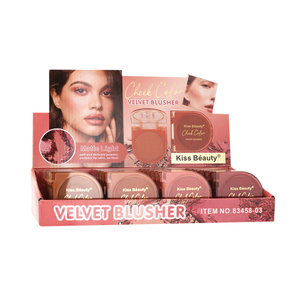 <span class=keywords><strong>Kiss</strong></span> <span class=keywords><strong>Beauty</strong></span> 6g <span class=keywords><strong>Blush</strong></span> mat léger pour les joues, fard à joues, maquillage du visage, produit de beauté, cosmétique, vente en gros, logo personnalisé, marque privée - Product Image 3