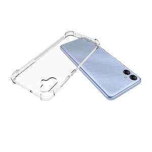 Funda de teléfono transparente a prueba de golpes para <span class=keywords><strong>Samsung</strong></span> <span class=keywords><strong>Galaxy</strong></span> M55 C55 A25 M14 F14 M54 <span class=keywords><strong>F54</strong></span> A34 A04E A04S 4G 5G, funda de silicona transparente TPU - Product Image 5