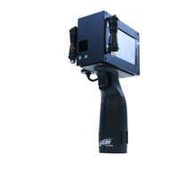 Impresora Portátil TIJ de 17.2 mm, Impresora de Inyección de Tinta Manual para Impresión de Códigos de Barras, Códigos QR, Imágenes y Fechas