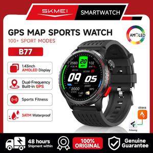 Reloj Inteligente SKMEI BOZLUN B77 con GPS, Seguimiento de Ubicación, Pantalla TFT, Resistente, Deportivo, para Exteriores, Fitness, Impermeable, para Hombre - Product Image 1