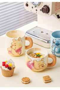 Embossed <strong>Mug</strong> High Style Cartoon Household Birthday Gift for Milk and Coffee - Product Image 4