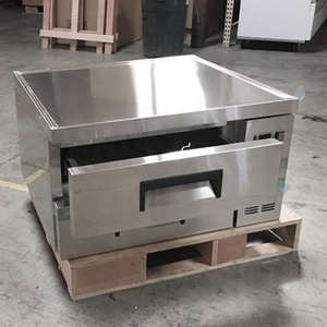 Refrigerador Comercial para Chefs de 36 Pulgadas, Venta al Por Mayor |   Refrigerador Bajo Mostrador de Acero Inoxidable de 2 Cajones para Equipamiento de Cocina de Restaurante - Product Image 3