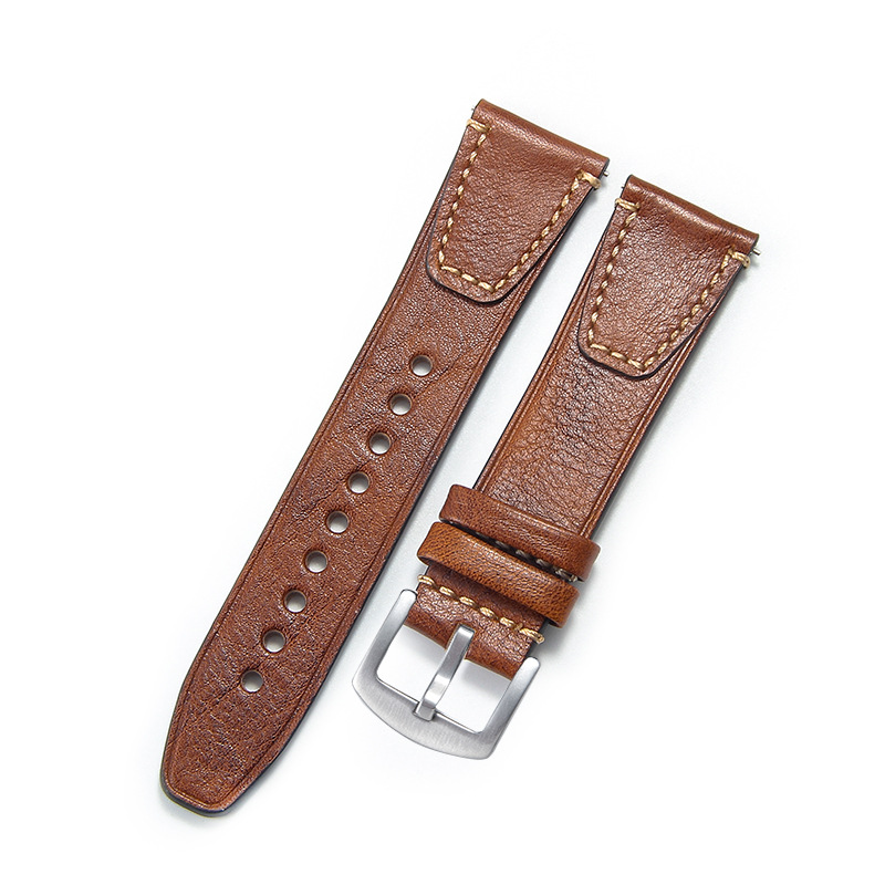 Marrone chiaro - fibbia in acciaio -K2