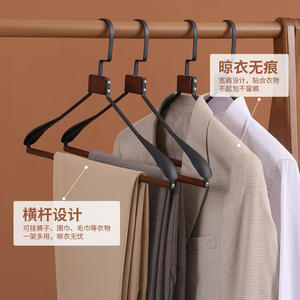 Style Vintage En Bois Personnalisé Belle Premium Veste Jeans Manteau En Bois Tissu <span class=keywords><strong>Vêtement</strong></span> Placard Cintre - Product Image 4