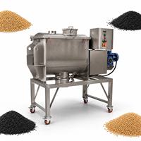 Mélangeur horizontal à ruban en acier inoxydable 100/200/400/500/1000 kg pour poudres alimentaires, épices, assaisonnements et produits chimiques