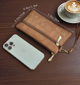 Nieuwe Handtas Voor Dames Grote Veelzijdige Vierkante Portefeuilles Dames Rits Draagbare Handtas Vrouwen Polsband Mobiele Telefoon Tas - Product Image 4