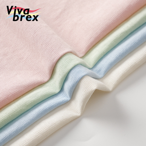 135gsm Kết cấu vải đồng bằng cho mùa xuân mùa hè Dresses phù hợp với 65% Cotton 25% Rayon 10% nylon mềm treo lên chống tĩnh điện cho hàng may mặc - Product Image 2