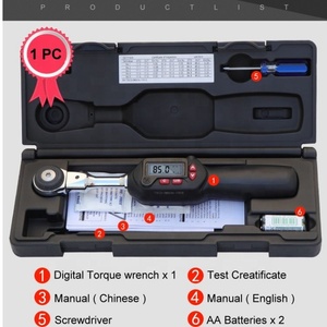 ประแจแรงบิดดิจิตอลแบบเปลี่ยนหัวได้ ขนาด 9 x 12 มม. พร้อมหัวแร็คเก็ต - Product Image 2