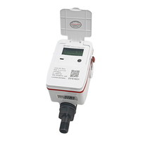 Compteur d'eau ultrasonique LoRaWAN DN15 IP68 4G/NB-IoT/RS485/Modbus avec contrôle de vanne, prépayé, numérique, en plastique, OEM