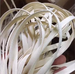 Bán buôn <span class=keywords><strong>1</strong></span>/<span class=keywords><strong>4</strong></span> "phẳng dệt kim màu bện ban nhạc đàn hồi thiên vị đường ống băng cho hairband Hàng may mặc đồ lót sofa Bìa - Product Image 3