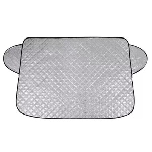 Cubierta de <span class=keywords><strong>parabrisas</strong></span> de coche con logotipo personalizado, protección UV impermeable de 4 capas, protección contra nieve y <span class=keywords><strong>hielo</strong></span>, cubierta de ventana delantera de coche - Product Image 2