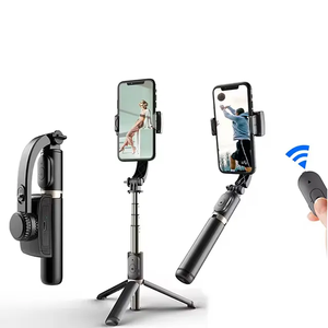 Estabilizador de teléfono portátil Q08 Gimbal 1 Axis, trípode de <span class=keywords><strong>Selfie</strong></span> estable para teléfono con estabilizador de cardán remoto inalámbrico, <span class=keywords><strong>palo</strong></span> de <span class=keywords><strong>Selfie</strong></span> - Product Image 2