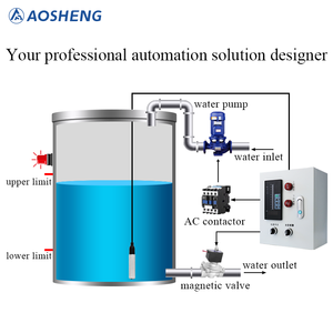 Aosheng Wasserstandssensor 4-20mA 0-10m Reichweite IP68 Edelstahl 0,2%FS Genauigkeit 24V/220V |   Für die Steuerung von Wassertankpumpen - Product Image 4