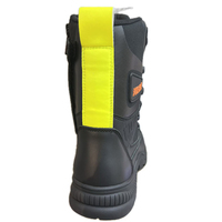Bottes de sécurité montantes anti-perforation pour pompiers forestiers, intervention d'urgence et protection incendie