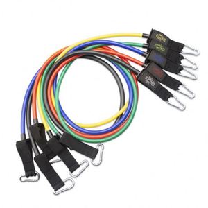 Nuevo Set de Bandas de Resistencia de Látex OEM 2023 para Ejercicios de Fitness con Tubos de Resistencia y Asas de Espuma - Product Image 5