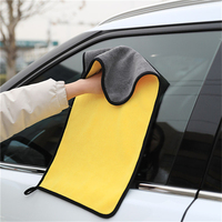 Logo personnalisé 40*40cm Premium Coral Fleece Microfiber Auto Detailing Chiffon de nettoyage Vietnam Car Wash Microfiber Towel 60x40 30x60