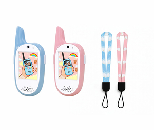 ABM660 Walkie Talkie para Niños, Monitor para Bebés con Cámara de 2 Pulgadas y 720P, <span class=keywords><strong>Intercomunicador</strong></span> Inalámbrico de Video de 2.4G, Radio Bidireccional Portátil para Niños - Product Image 1