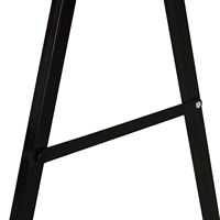 Lot de 2 échasses de travail pliables et peu encombrantes, support de table d'atelier portable en métal avec poignée pour le travail du bois et la construction