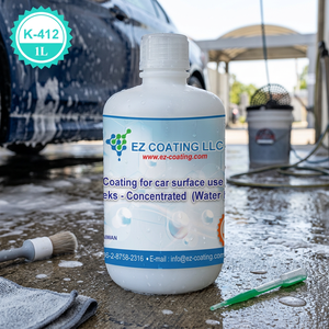 60.EZ Coating LLC K412 Concentré de revêtement céramique pour surface automobile Protection hydrophobe à base d'eau Respectueux de l'environnement Haute performance - Product Image 6