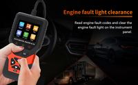 BROWN BR-103 Handheld 2-in-1 Gasoline & Diesel Engine Diagnostic Scanner - Professional DPF Regeneration Tool for Trucks & Cars
