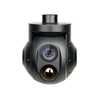 Kamera Gimbal Payload UAV Sensor Ganda EO IR Zoom untuk Survei Pemetaan Inspeksi Infrastruktur