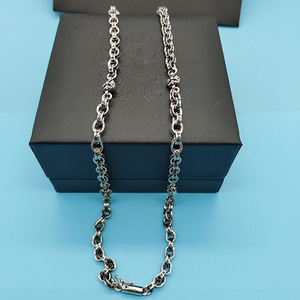 <span class=keywords><strong>Collana</strong></span> Unisex all'Ingrosso <span class=keywords><strong>con</strong></span> Ciondolo a <span class=keywords><strong>Croce</strong></span>, Ancora e Fiore in Rame, <span class=keywords><strong>con</strong></span> Catena in Bambù, Stile Cristiano Vintage - Product Image 6