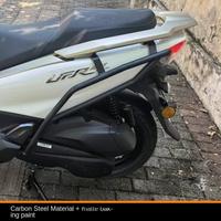 Barres de protection avant et arrière pour moto, protection du moteur en acier au carbone, pare-chocs réfléchissant pour Haojue UFR150