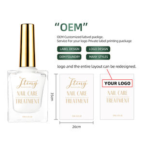 JTING OEM Etiqueta Privada disponible mantener las uñas tratamiento de cuidado saludable 15ml pelado práctica de uñas líquido esmalte de uñas Uv Gel - Product Image 2