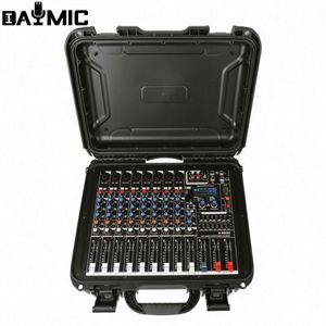 Mezclador de Audio Profesional OEM para DJ, Mezclador Amplificador de 8 Canales, Estuche de Transporte, Set de Audio para Actuaciones en Escenario AOSHEN AS-X-960D - Product Image 6