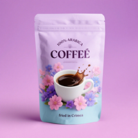 Sacs à café personnalisés à étiquette privée, imprimés sur mesure, avec plusieurs capacités et diverses spécifications, type stand-up pouch