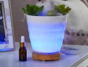 Diffuseur d'huile ultrasonique industriel, humidificateur, pour Design de plantes <span class=keywords><strong>en</strong></span> <span class=keywords><strong>pot</strong></span>, naturelles - Product Image 6