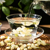 Kuncup Melati Kering Alami, Dapat Dimakan, untuk Campuran Minuman Herbal & Dekorasi, Grosir