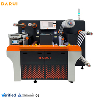 Machine de découpe et de refendage numérique DARUI à 10 lames, informatisée par PLC, largeur 520 mm, avec moteur, pour étiquettes et autocollants