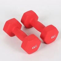 Ensemble d'haltères hexagonales en fonte pour l'entraînement de force à domicile, équipement de fitness, haltères personnalisés, unisexe, durables et légers